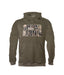 Jakkals Hoody - Olive
