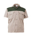 Kiddies Adventure Colour Block S/S Shirt - Khaki/Military