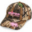 Ladies Cap Buffalo Embroidered Peak 3D
