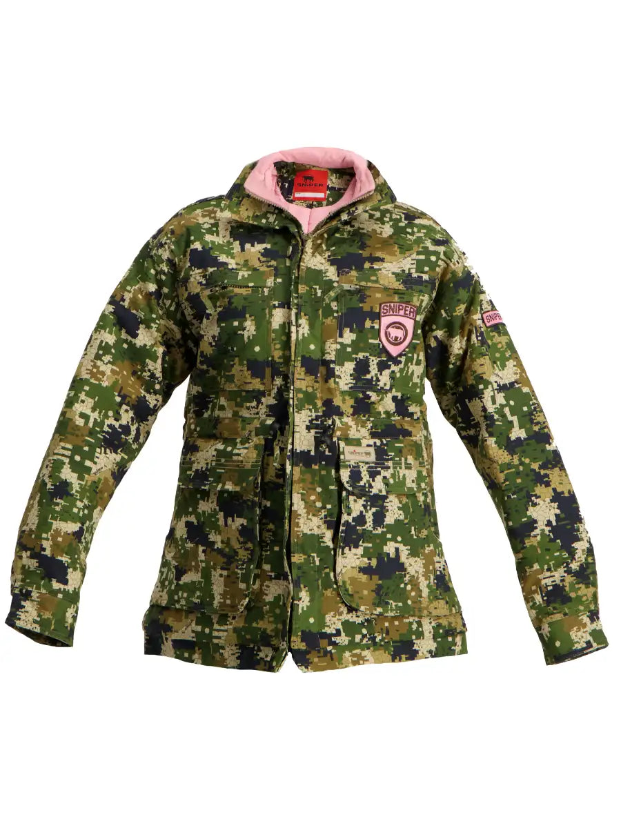 Ladies Hunting Parka Jacket Pixelate – Sniper Africa Online