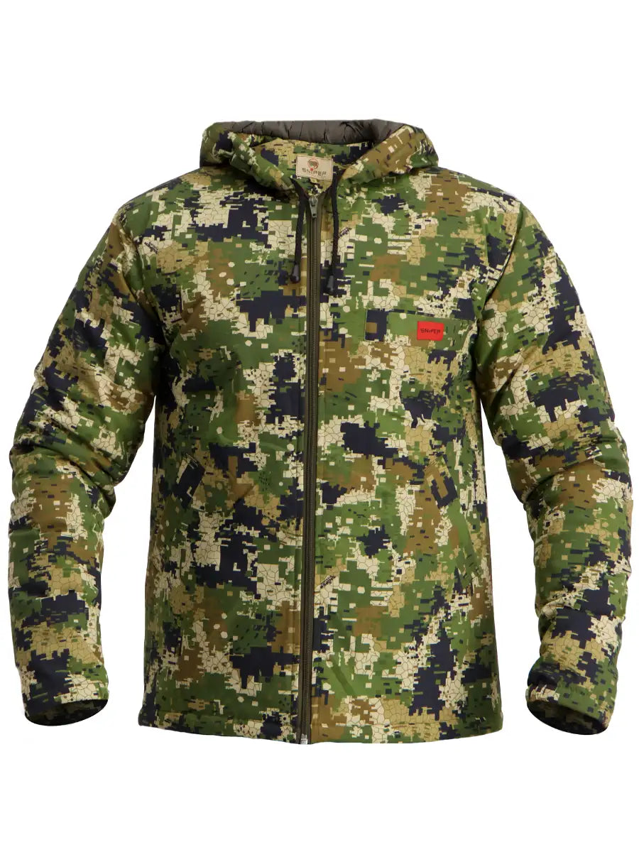 Men's Hunting Padded PH Jacket Pixelate | Sniper Africa – Sniper Men's Hunting Padded PH Jacket Pixelate | Sniper Africa – Sniper