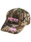 Kids Cap Embroidered Pink Buffalo