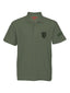 Golfer Shield Logo Olive