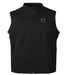 Men's Soft Shell Sleeveless Jacket - Black