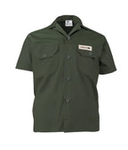 Kiddies Adventure S/S Shirt - Military Olive