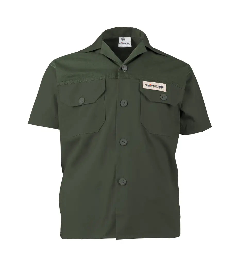 Kiddies Adventure S/S Shirt - Military Olive