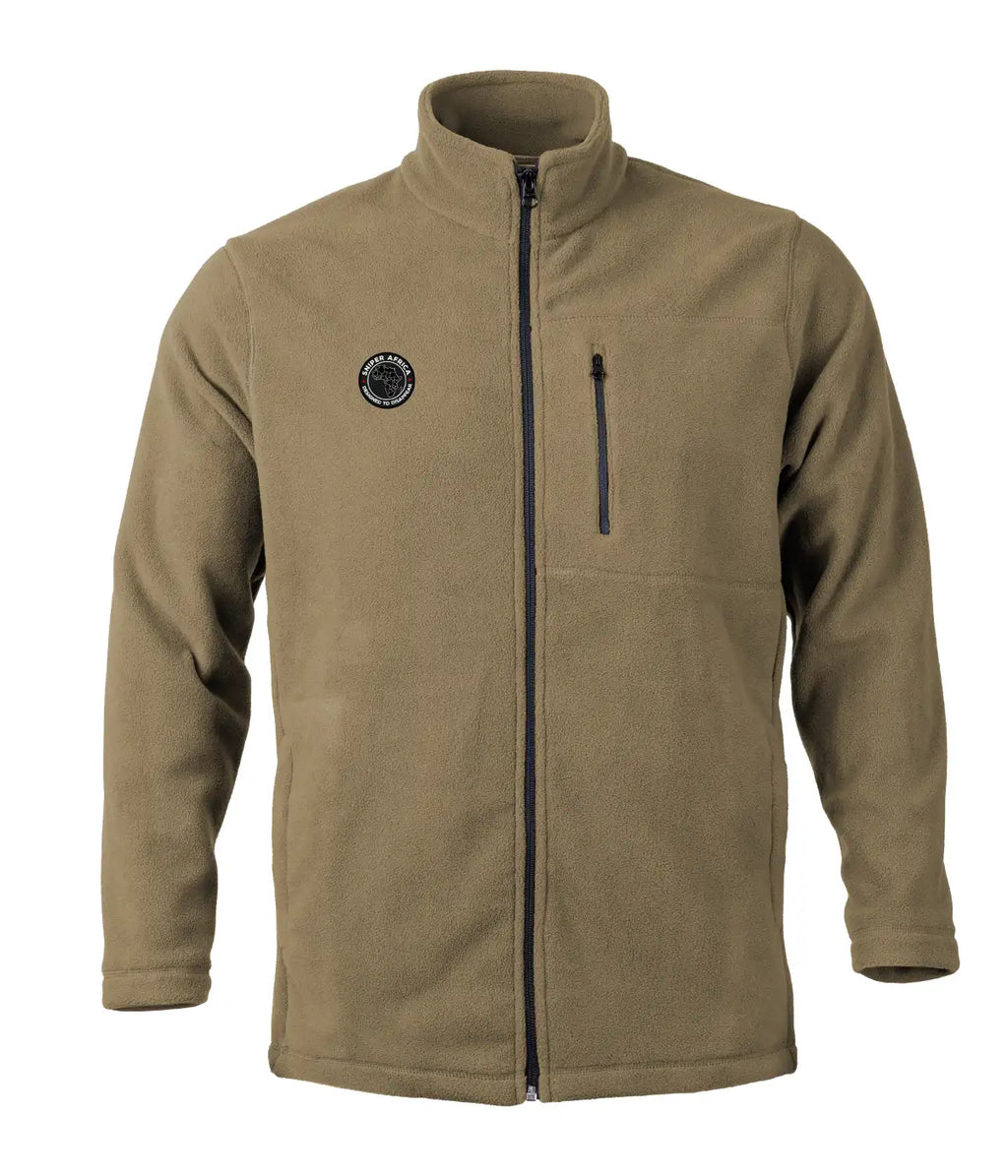 EDW Fleece Zipper Top - Cayote