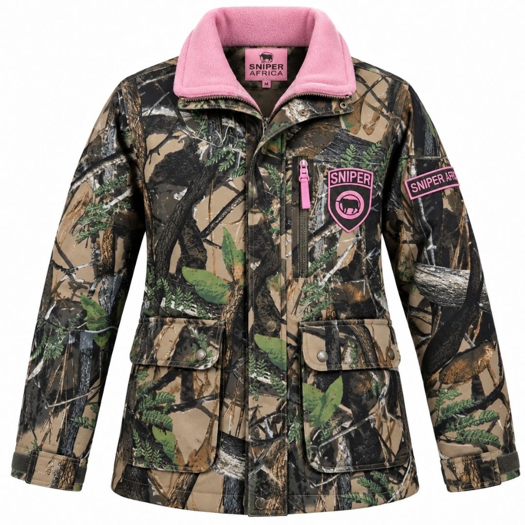 Sniper Africa Kiddies Parka Jacket - 3D/Pink product image Main image