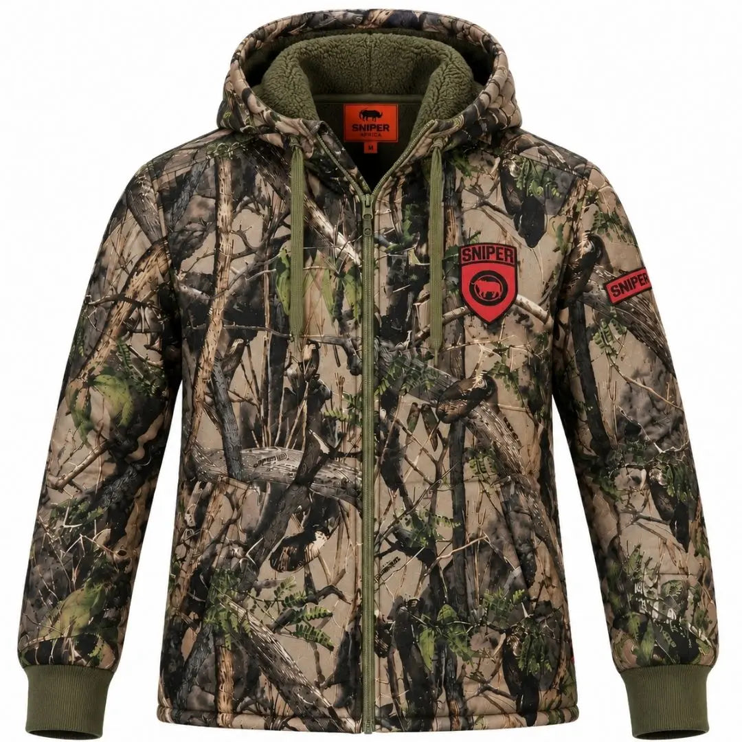 Sniper Africa Kiddies Sherpa Hoody 3D product image Main image