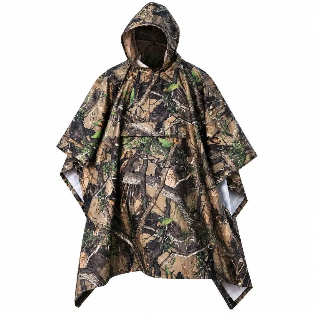 Men's Camouflage 3D Poncho