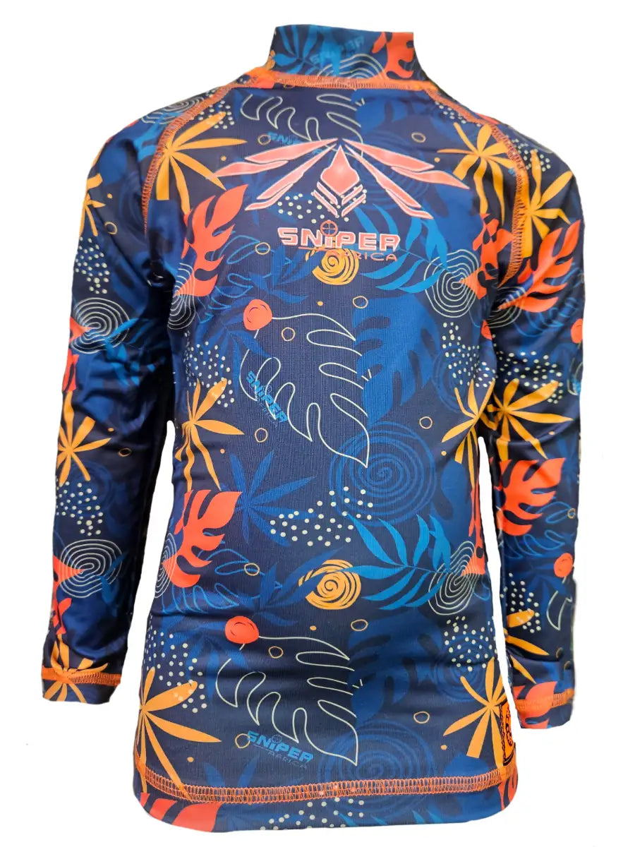 Girls-Rash Vest L/S - Tropical