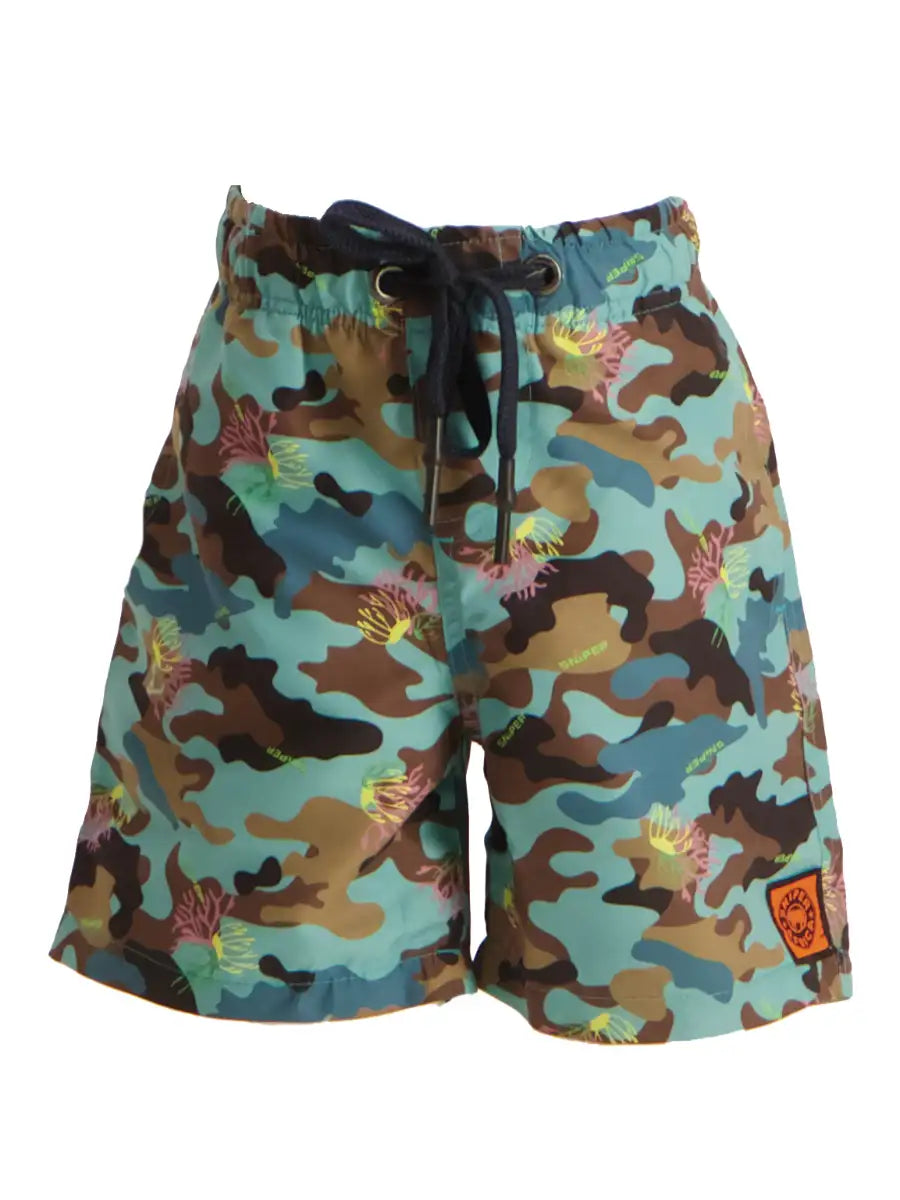 Boys Swim Shorts Coral