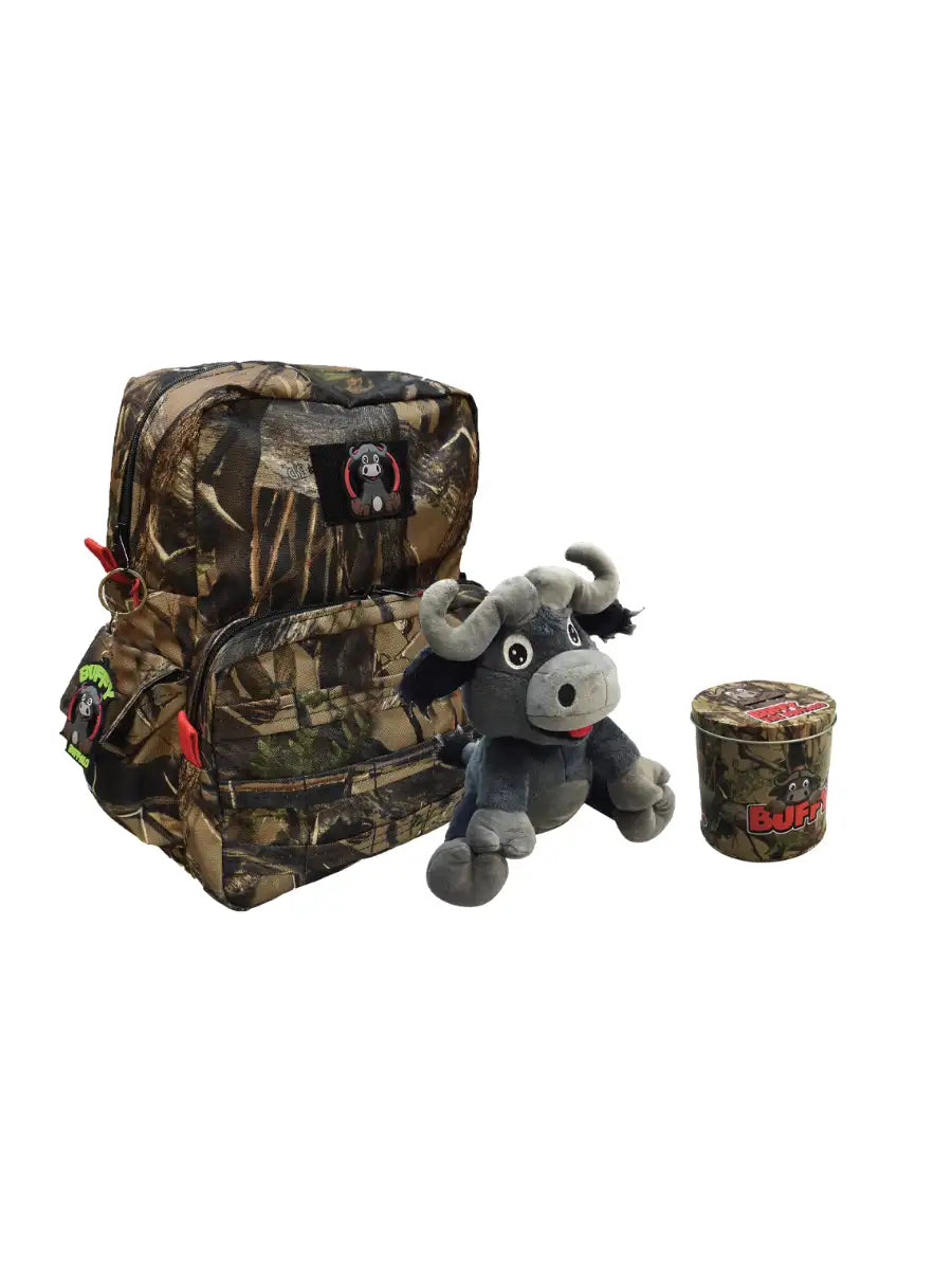 Kids Buffy Backpack 3D Combo (Buffy Backpack + Buffy Money Tin + Buffy Teddy)