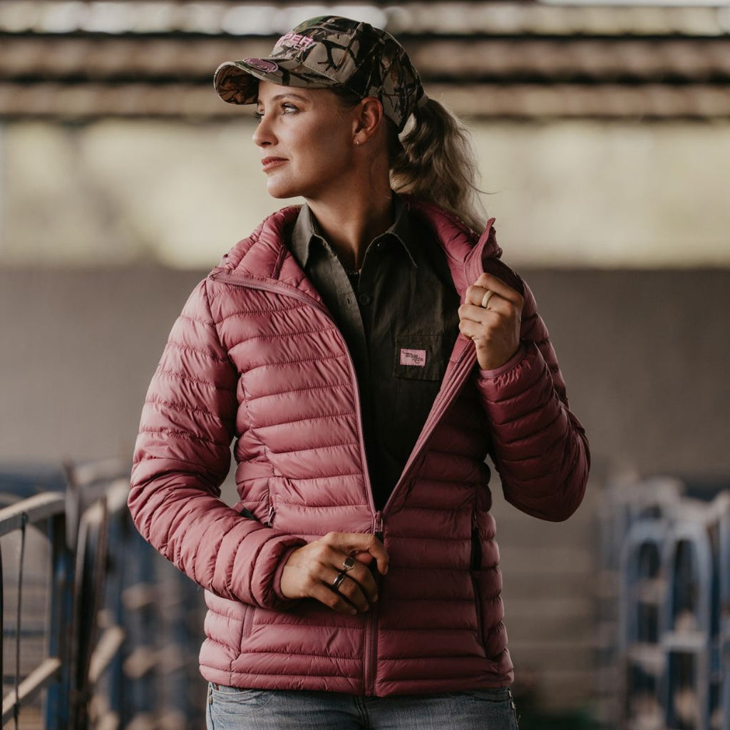 Karoo Nights Puffer Jcaket - Rose