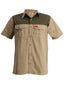 Two Tone Shirt Khaki/Military