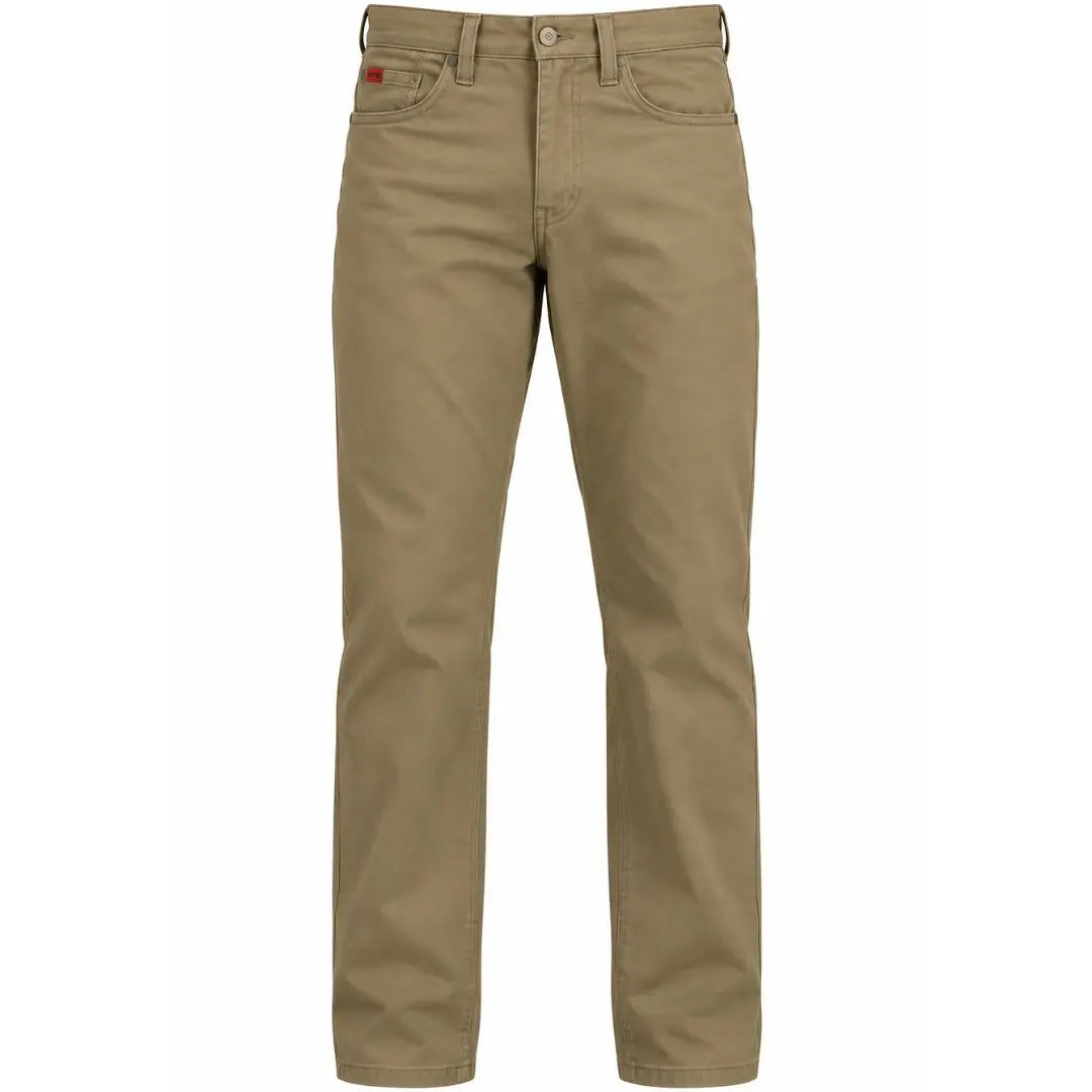 Men's Cool Jeans 5 Pocket Khaki