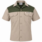 Sniper Africa Kiddies Adventure Colour Block S/S Shirt - Khaki/Military product image