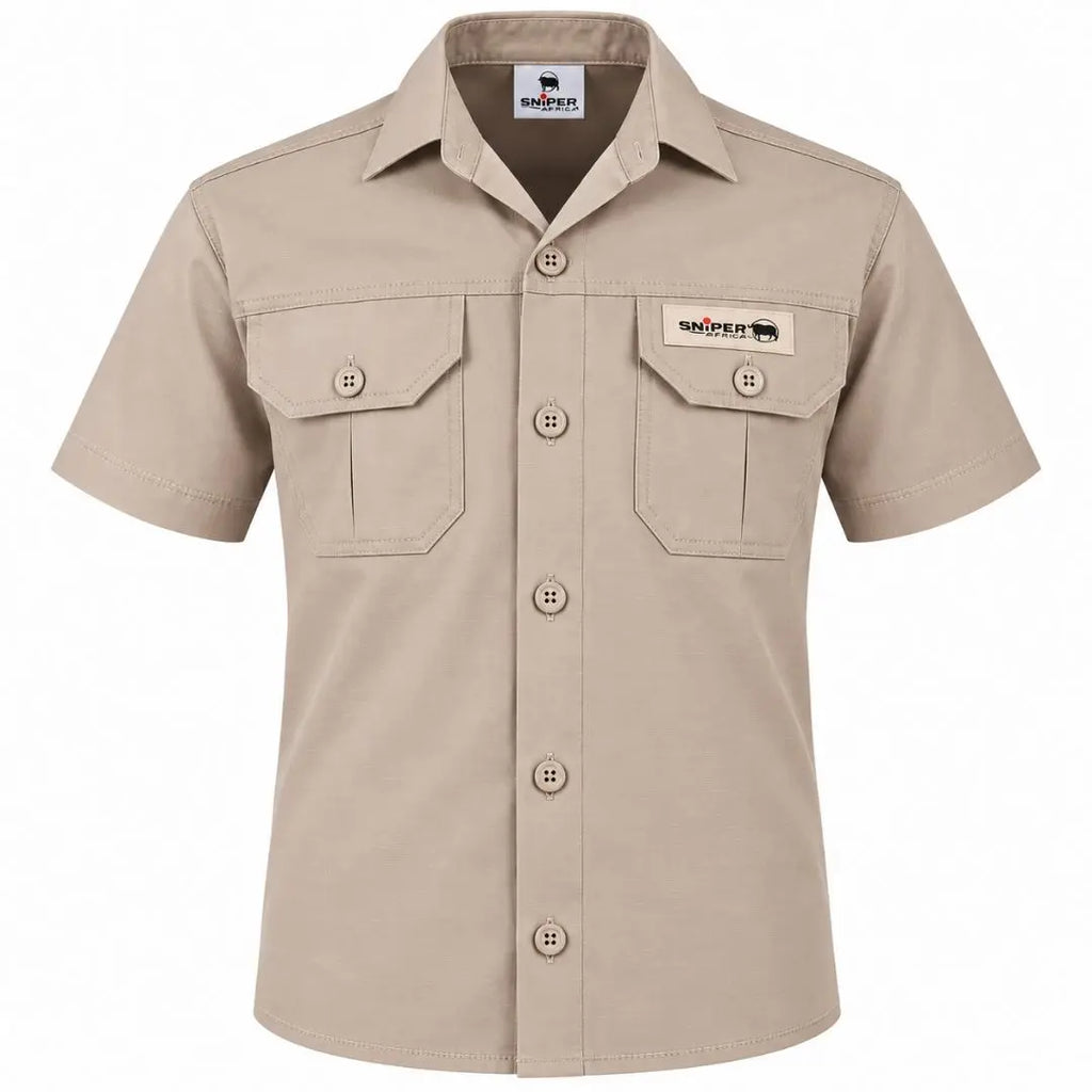 Sniper Africa Kiddies Adventure S/S Shirt - Khaki product image