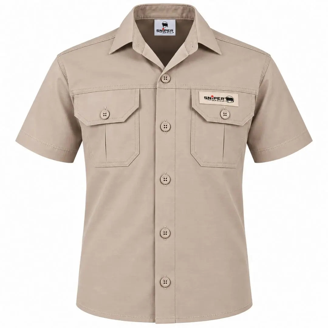 Sniper Africa Kiddies Adventure S/S Shirt - Khaki product image