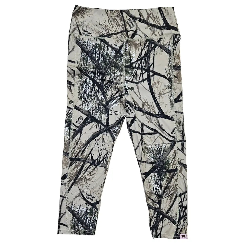 3D LDS Capri Leggings-L