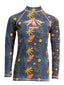 Ladies Rash Vest L/S Tropical