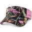 Ladies Cap Pink Vizor 3D