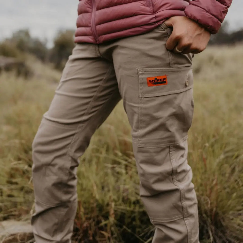 Ladies Cargo Trouser Khaki