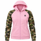 Sniper Africa Ladies Hoody Reactor Fleece Pink/Pixelate product image