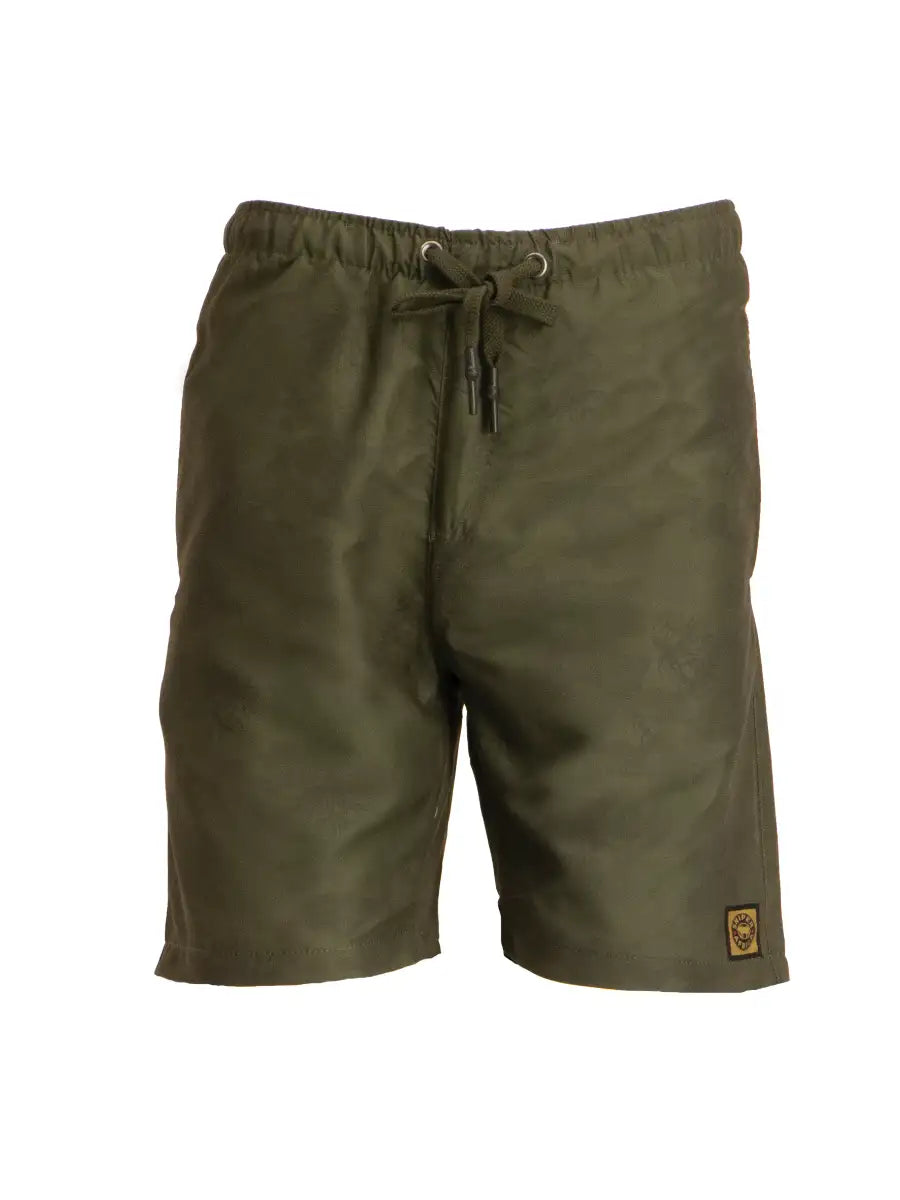 Men's Basic Swim Short Coral Olive