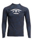 Men's Rash Vest L/S Coral Navy Comfort Fit