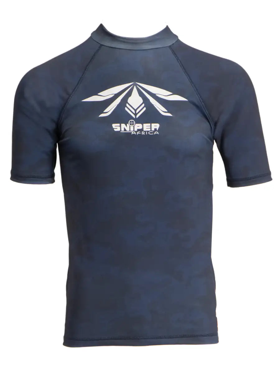 Men's Rash Vest S/S Coral Navy