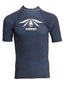 Men's Rash Vest S/S Coral Navy