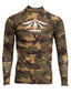 Men's Rash Vest L/S Woodlands Comfort Fit