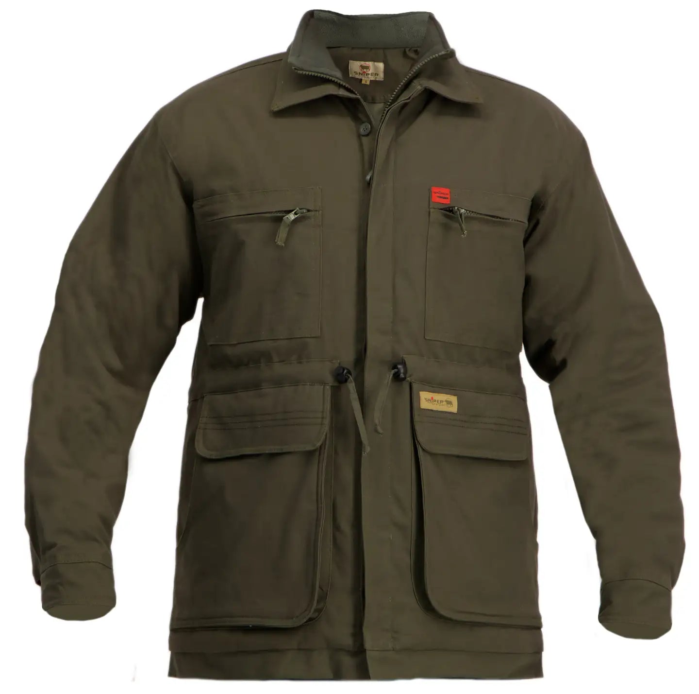 Military Olive Flex Parka Jacket OLD Main image