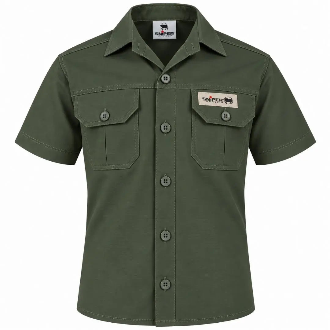 Sniper Africa Kiddies Adventure S/S Shirt - Military Olive product image Main image