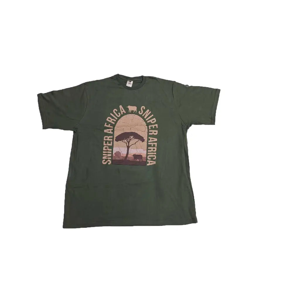 Olive African Sunset T/Shirt-5XL