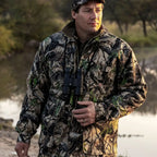 Men's Padded Camo Parka Jacket 3D