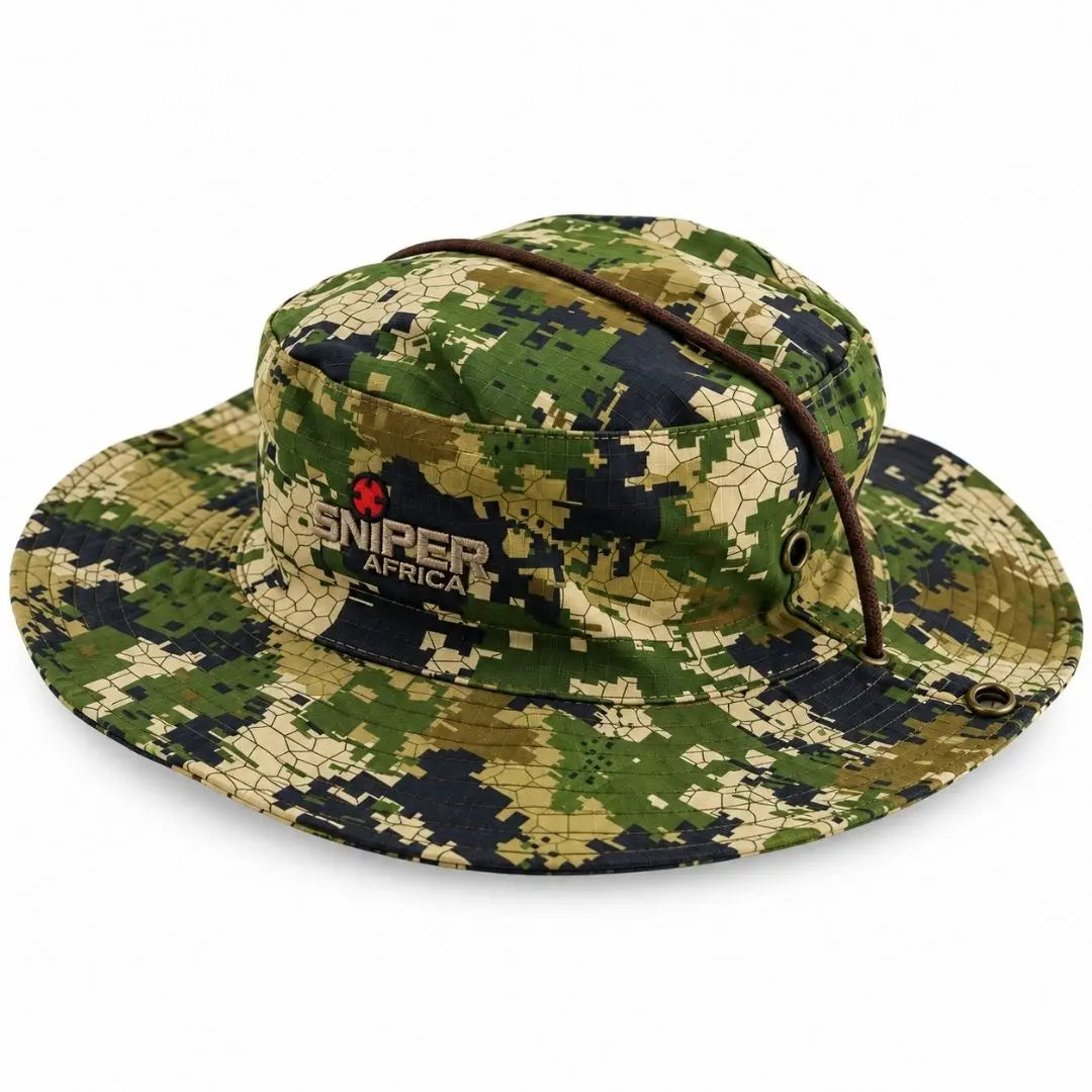 Unisex Bush Hat Embroidered Pixelate