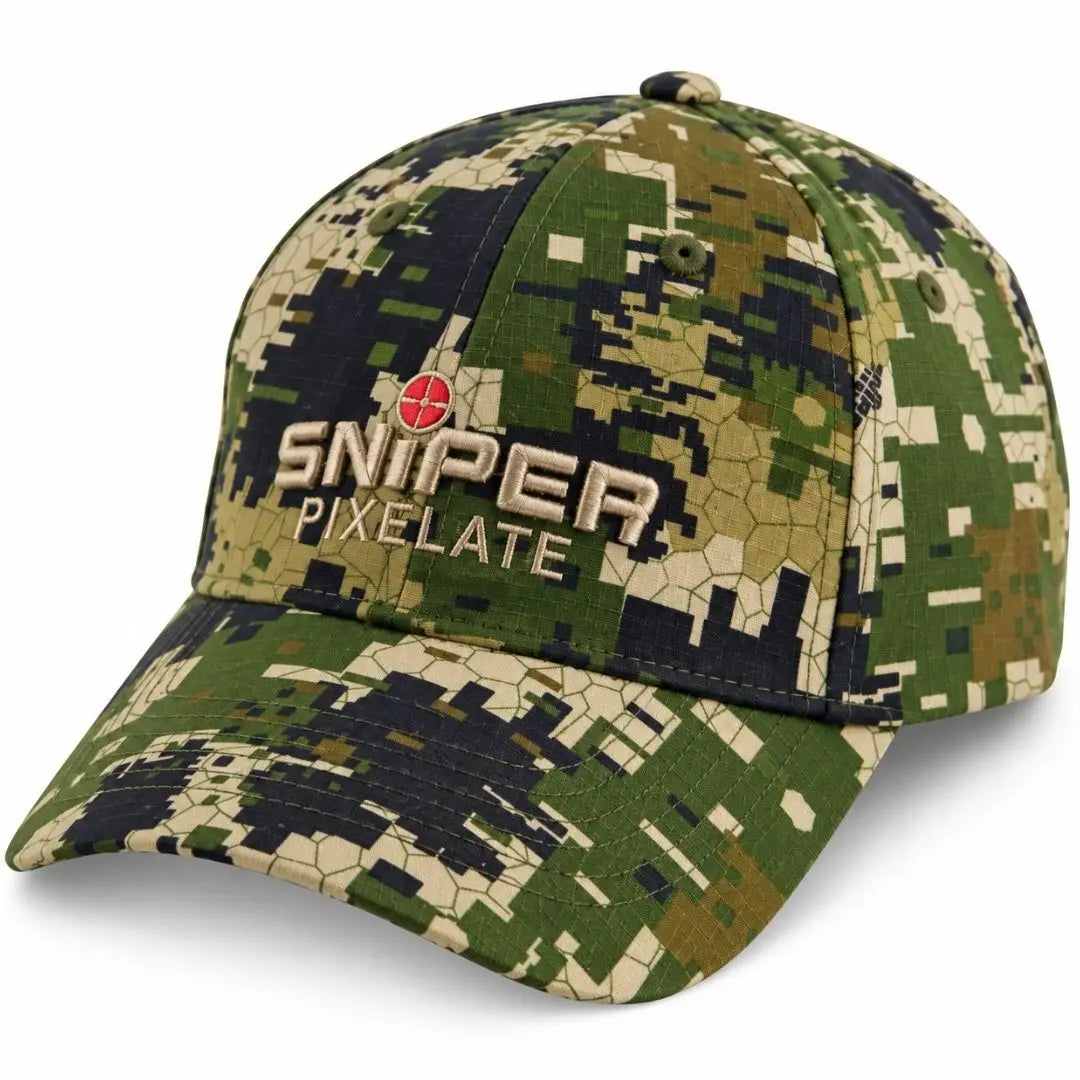 Men's Caps Embroidered Peak Pixelate