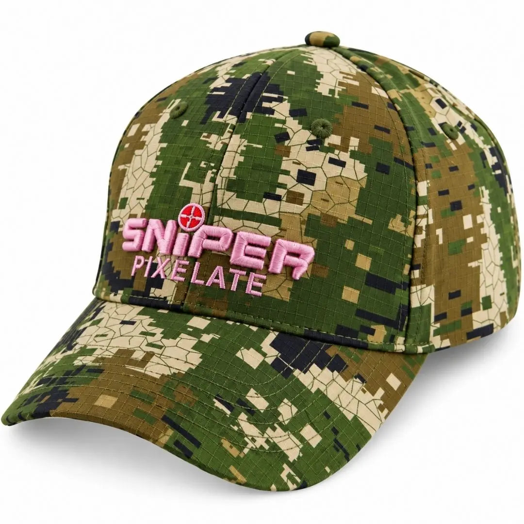 Ladies Cap Embroidered Pixelate Main image