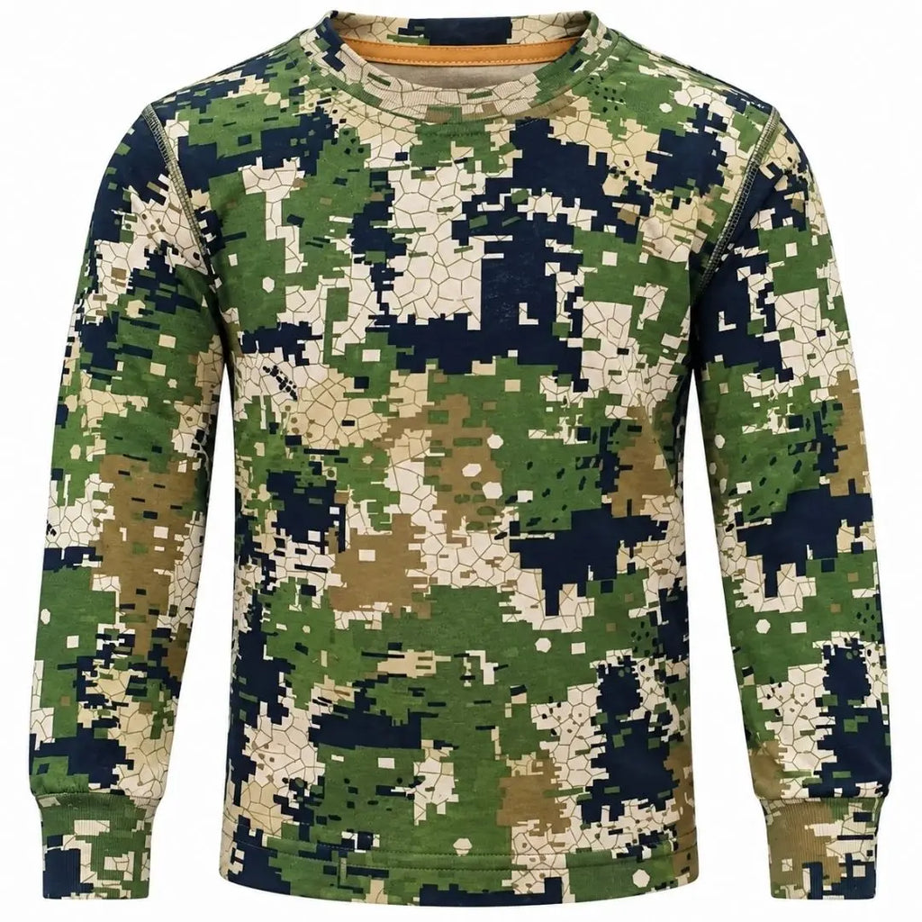 Sniper Africa Kiddies T-Shirt Long Sleeve Pixelate product image