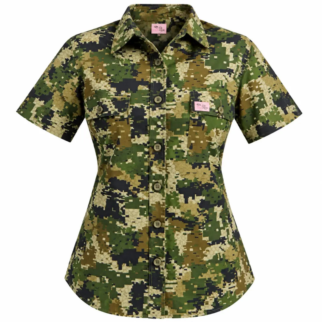 Ladies Adventure S/S Shirt Pixelate