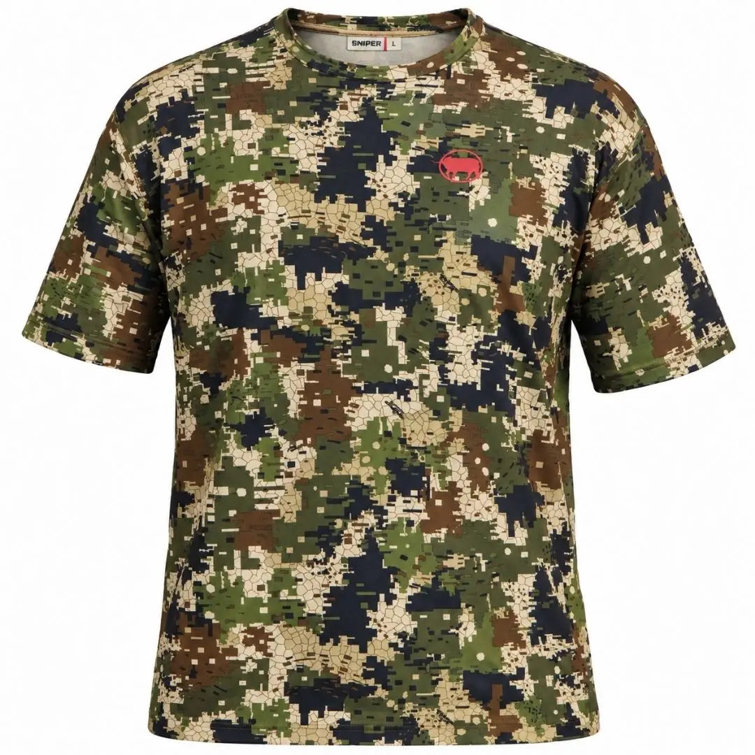 Sniper Africa Kiddies Performance T-Shirt Pixelate product image