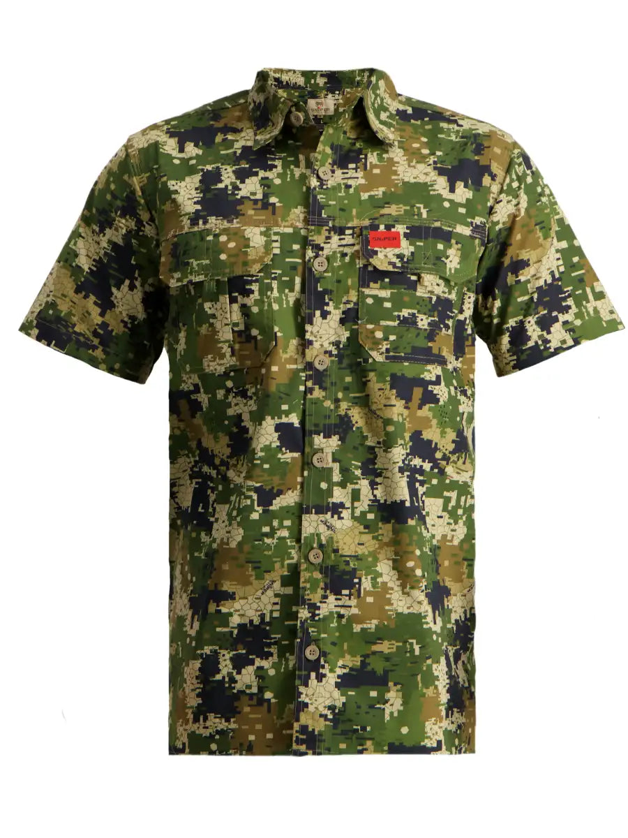Adventure Shirt S/S Pixelate