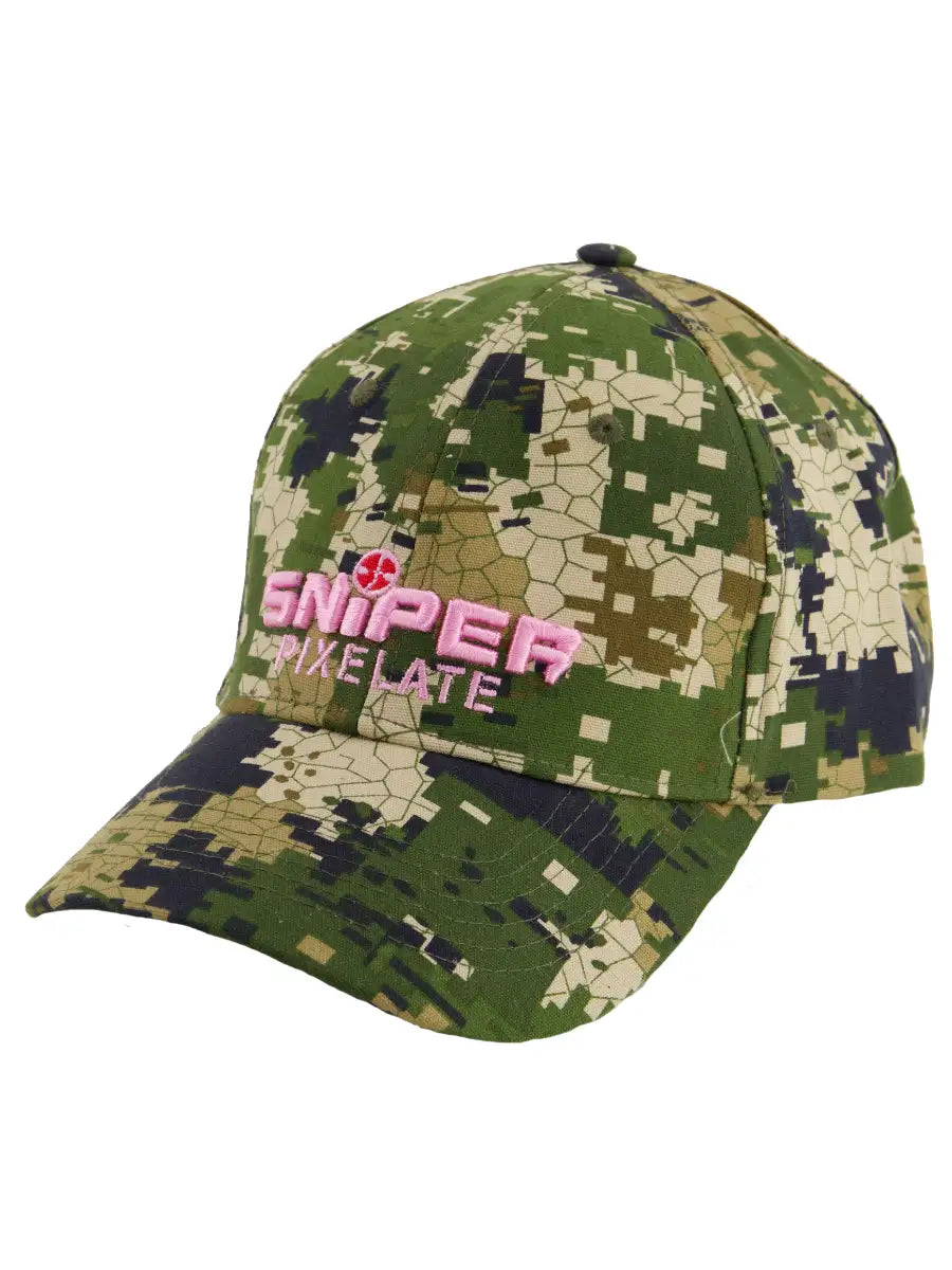 Ladies Cap Embroidered Pixelate