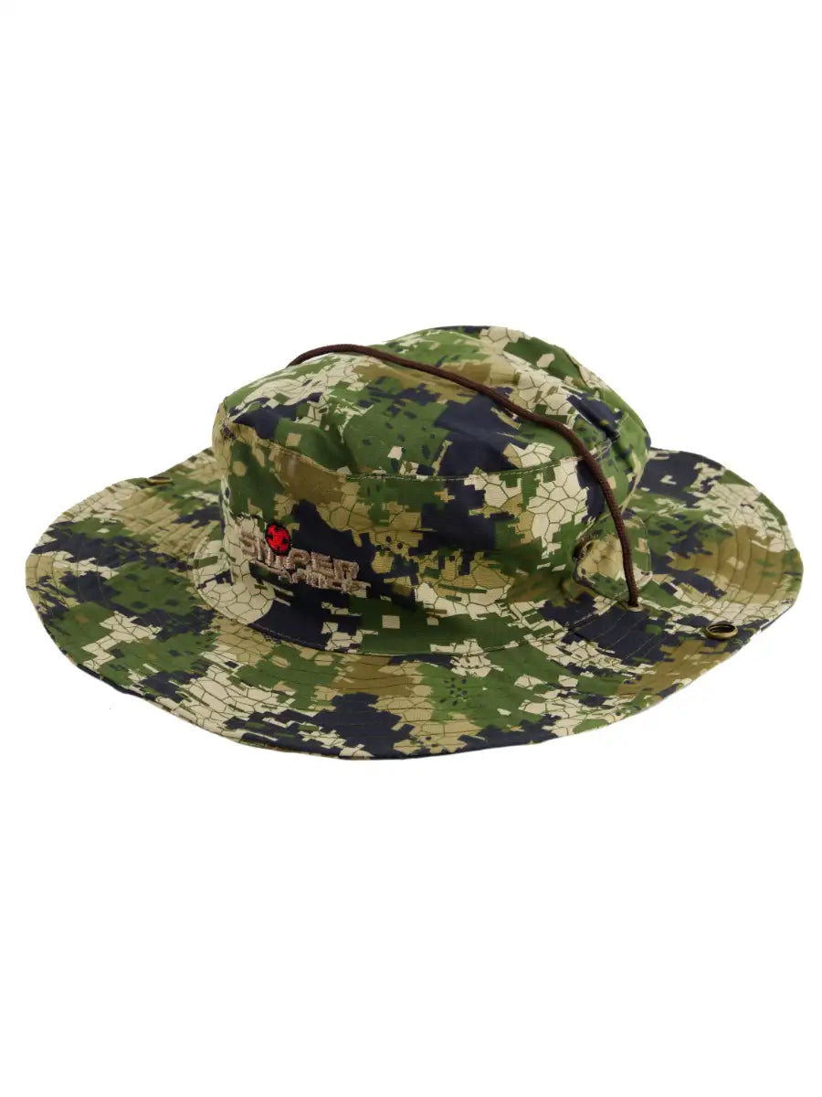 Unisex Bush Hat Embroidered Pixelate