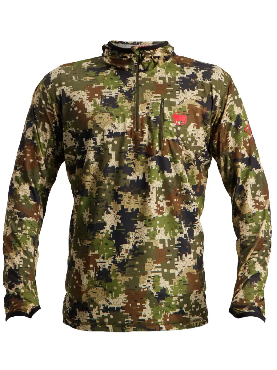 Performance Hoody L/S Pixelate