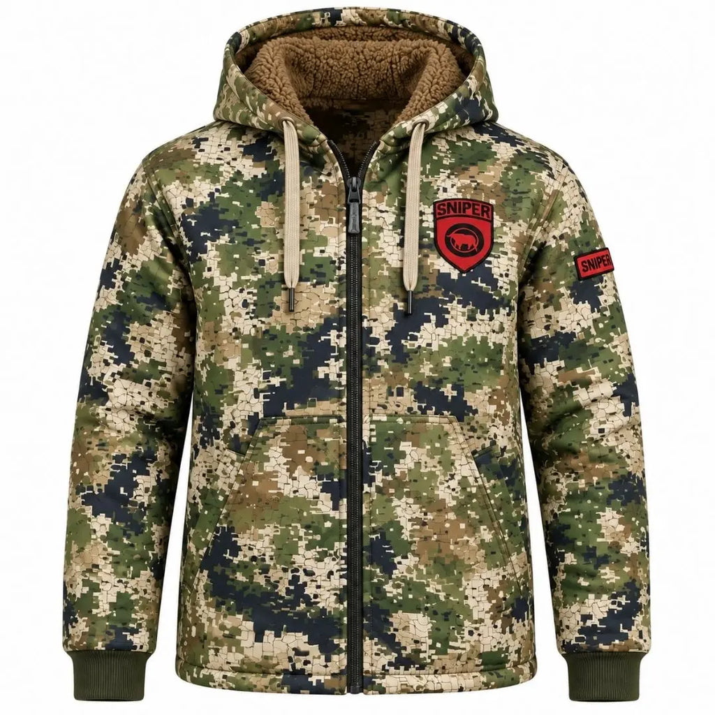Sniper Africa Kiddies Sherpa Hoody Pixelate product image