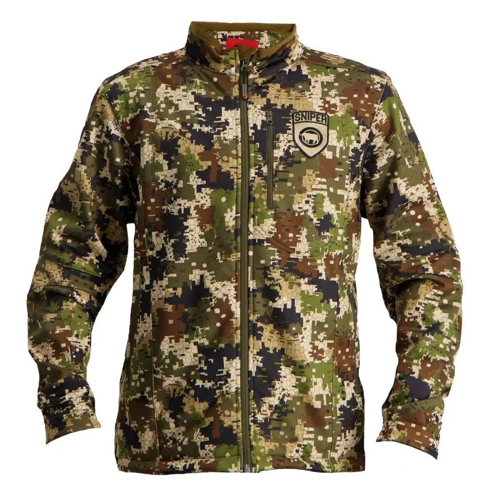 Pixelate Mens Soft Shell Zipper-5XL