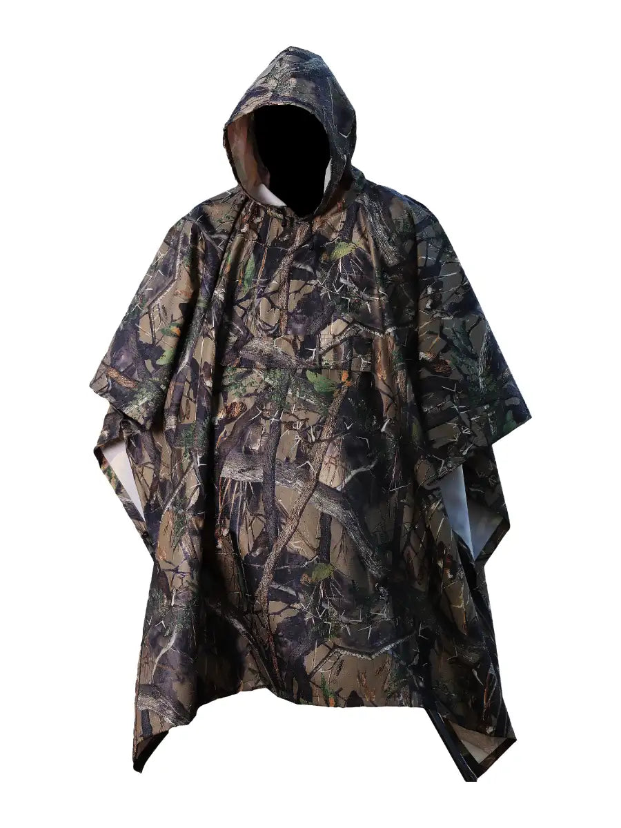 Men's Camouflage 3D Poncho Main image